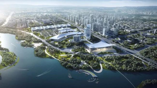 瀟河新城地標建筑！易科國際為山西瀟河國際會議中心打造專業擴聲系統解決方案