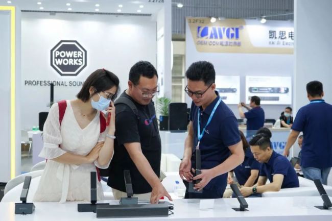 聲聲火熱｜2023廣州國際專業燈光音響展，HUAIN華音電子精彩持續呈現！