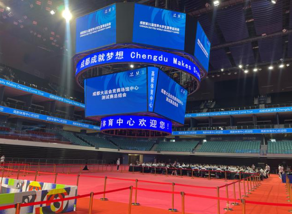 成都大運會看LED顯示技術的實際應用，全方位“閃耀”出圈