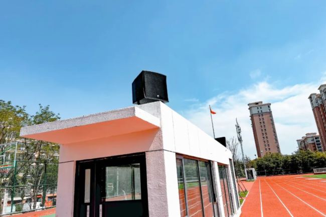 惠威專業音響進駐臨沂第三十五中學，助燃校園戶外活動