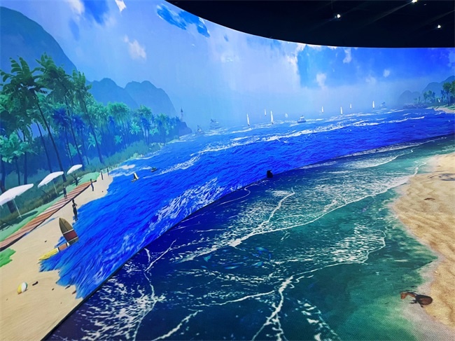 山海之城，國際梅沙，贏康科影達參與打造小梅沙品牌沉浸式展廳