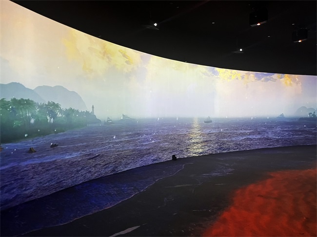 山海之城，國際梅沙，贏康科影達參與打造小梅沙品牌沉浸式展廳