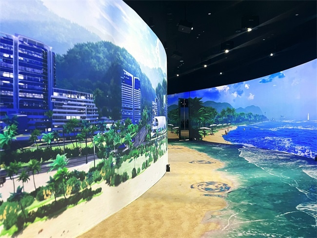 山海之城，國際梅沙，贏康科影達參與打造小梅沙品牌沉浸式展廳