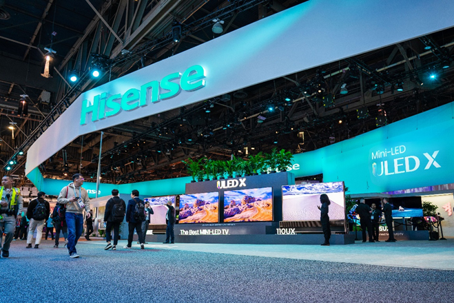 CES2024探展：卷曲屏、屏幕發(fā)聲、汽車影院……看海信電視“七十二變”