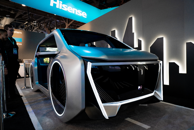 CES2024探展：卷曲屏、屏幕發(fā)聲、汽車影院……看海信電視“七十二變”