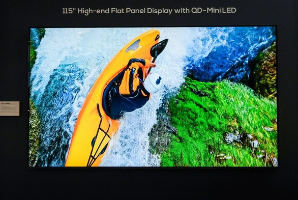 TCLIyȫQD-Mini LED FPD@ǻ۾ƵQISE 2024