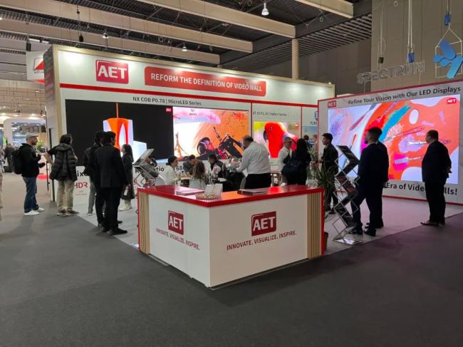 ISE 2024 | AET阿爾泰繼續(xù)與全球客戶共享LED極致視界