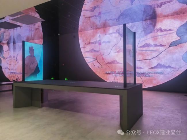 LEOX建業(yè)顯仕OLED創(chuàng)意屏展示 | 陜西歷史博物館給你不一樣的體驗(yàn)
