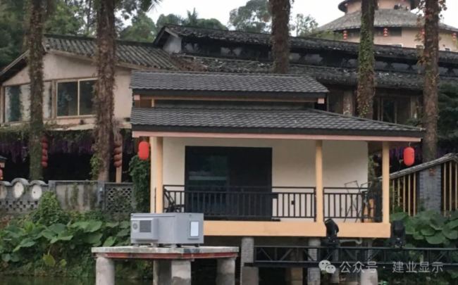 投影案例 | 建業顯示邀您觀看深圳山水田園大型實景水上演藝秀《水月花仙》