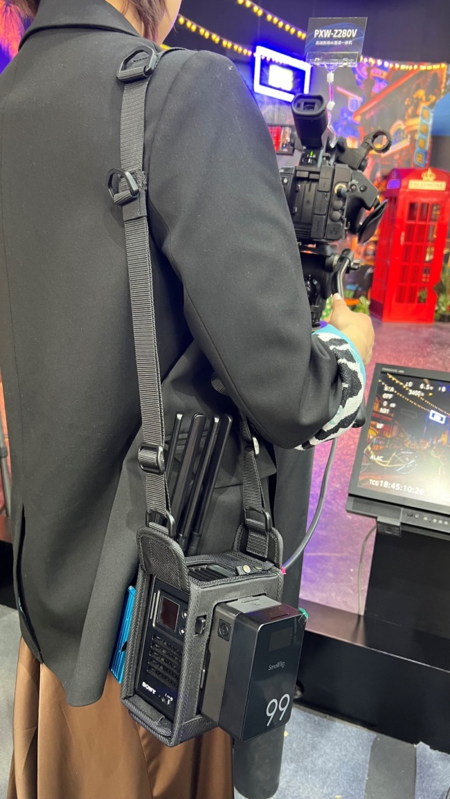 CBK-RPU7首次亮相CCBN2024，索尼展出創新5G視頻傳輸解決方案