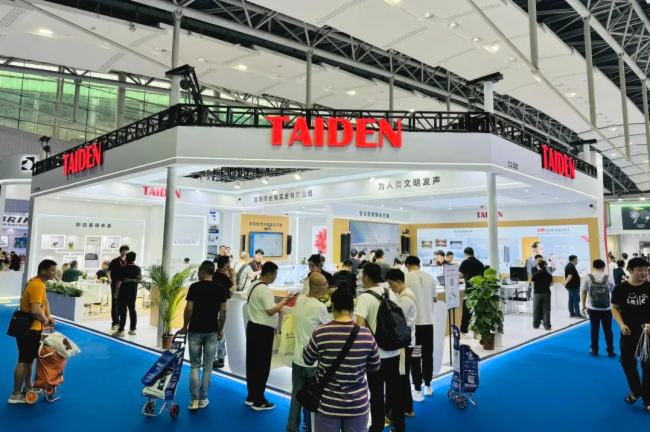 科技賦能，智慧啟航 | TAIDEN亮相2024廣州國際專業燈光、音響展覽會