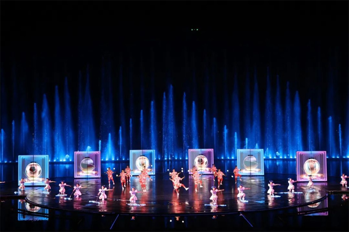 洲明助力中國首部亞運遺產數智湖景演藝秀《湘湖·雅韻》，打造強科技文旅新場景