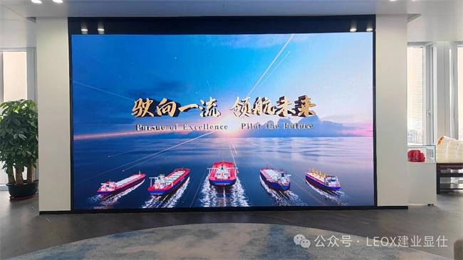 LEOX建業顯仕丨中海遠航企業展廳項目