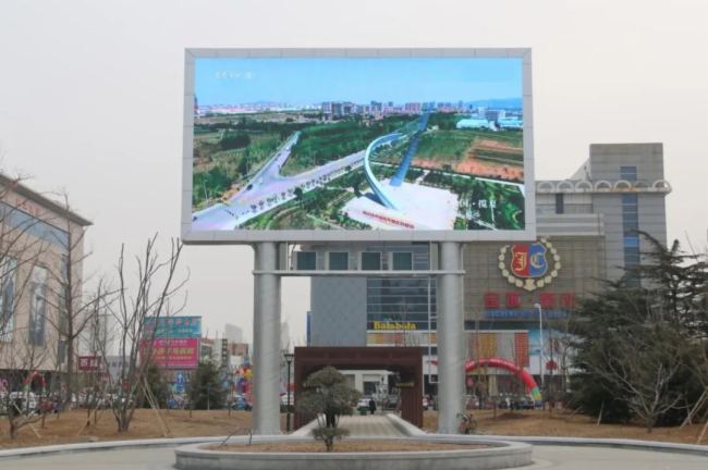 無懼“烤”驗｜玖潤光電戶外低耗高性能顯示屏
