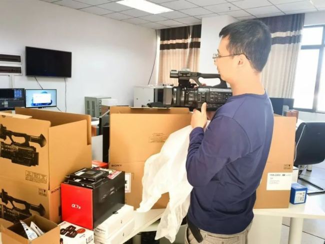 索尼向廣西賀州市平桂區融媒體中心交付PXW-Z280V