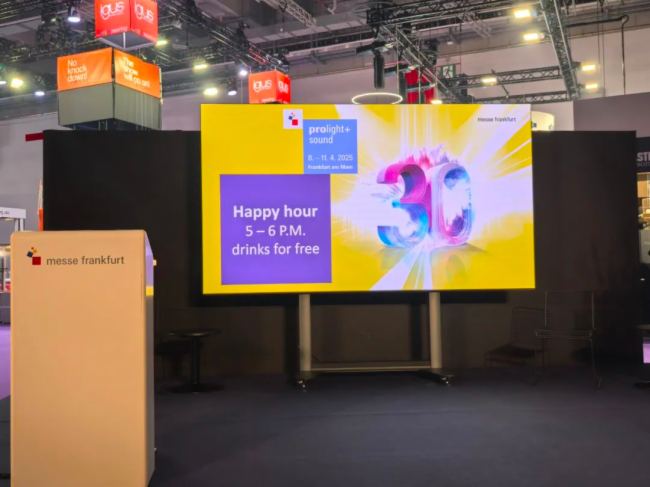 科倫特閃耀2025Prolight+Sound德國展，引領商用移動顯示新趨勢