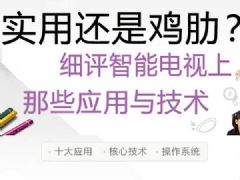 細評智能電視上的那些應用與技術